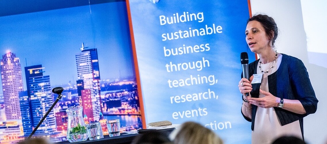 Truus Huisman (Unilever) at the RSM Sustainability Forum 2016