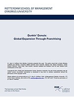 Dunkin’ Donuts: Global Expansion Through Franchising cover