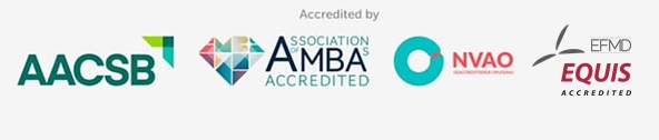 Accredited by AACSB, AMBA, NVAO and Equis