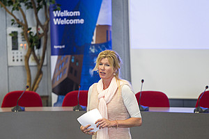 Marga Hoek, moderator of the 2014 Sustainability Forum