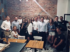 RSM Poland alumni chapter at their first alumni event, 2019 