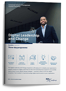 Digital Leadership and Change brochure