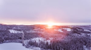 Snowy mountains