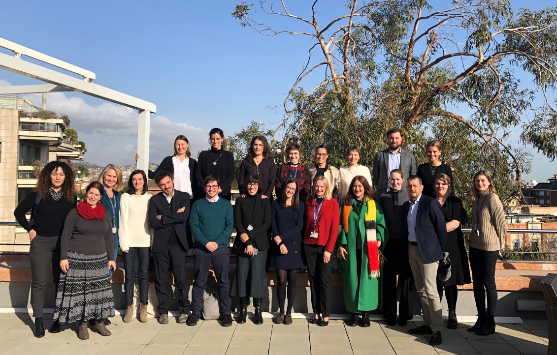 Group photo of ECWO research team