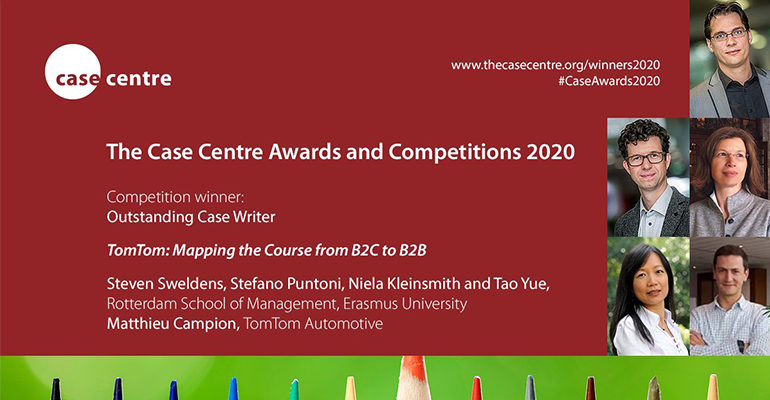 RSM’s TomTom case wins outstanding case writer award 2020