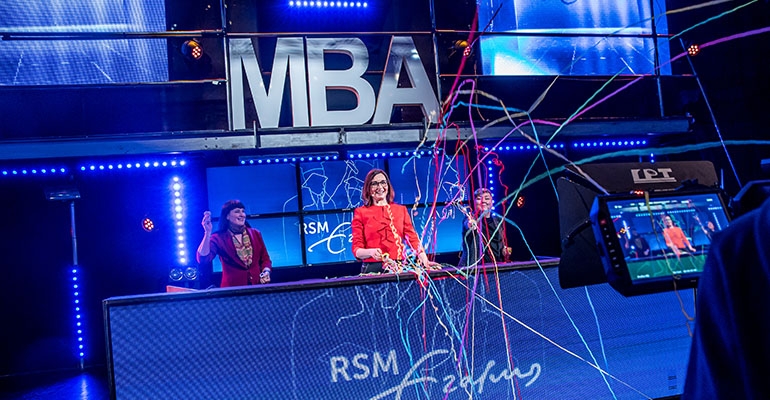 Online ceremony celebrates 258 MBA graduates in style