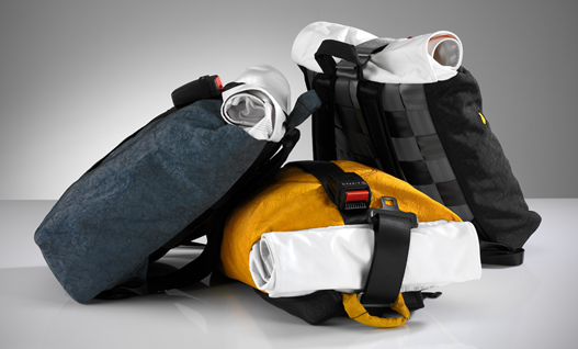 Alumni seek kickstarter backers for upcycled backpacks