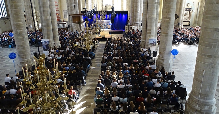Medieval start of academic year for bachelor students