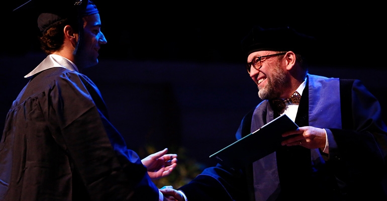 Master graduation marathon livestreamed from De Doelen