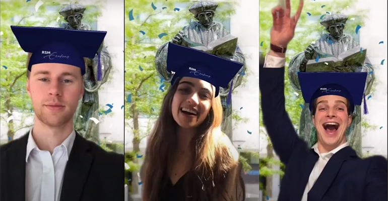 BSc BA and BSc IBA classes of 2020 celebrate graduation
