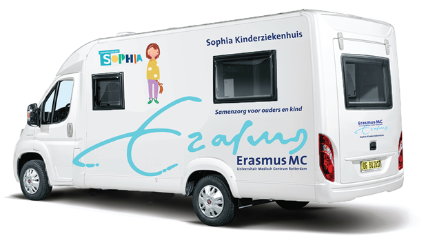 Graduation proceeds help materialize ‘care bus’ for children’s hospital