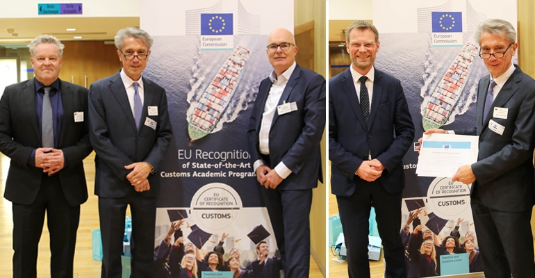 EU recognition for RSM’s master programme for Customs and supply chain professionals