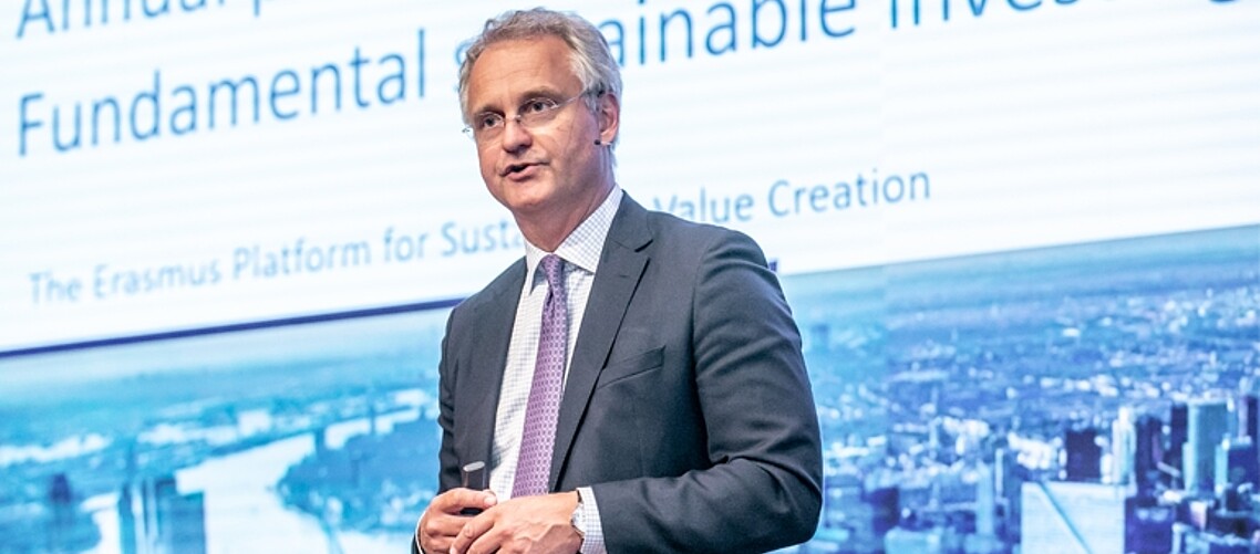 Alecta CEO Magnus Billing talks strategy at RSM lecture