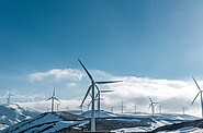 A windmill park
