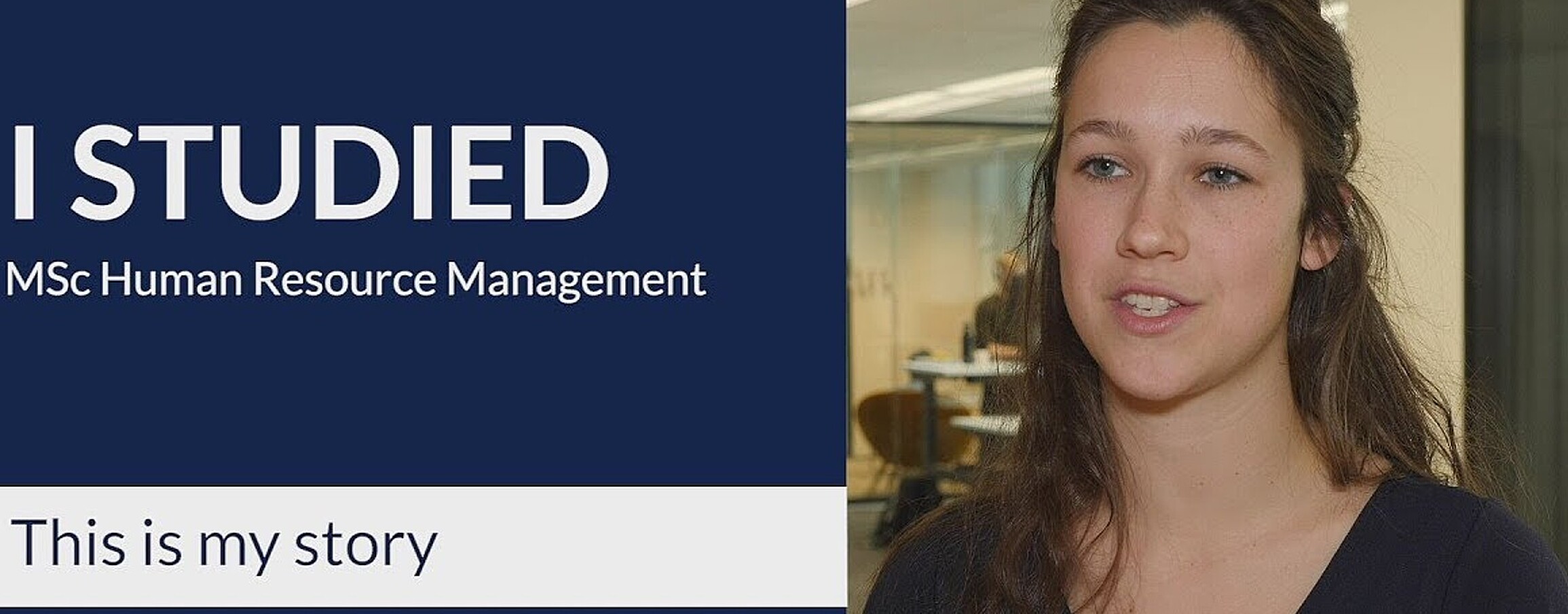 MSc alumnus story Human Resource Management