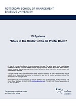 3D Systems: ‘Stuck in the Middle’ of the 3D Printer Boom? cover