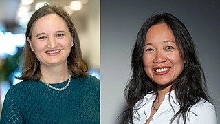 From left to right: Prof. Inga Hoever, Dean of Research; Tao Yue, CDC Managing Editor