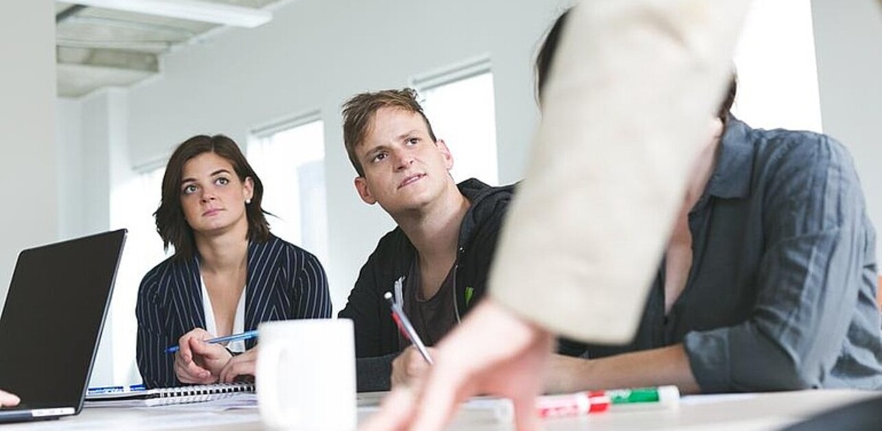 People in office room