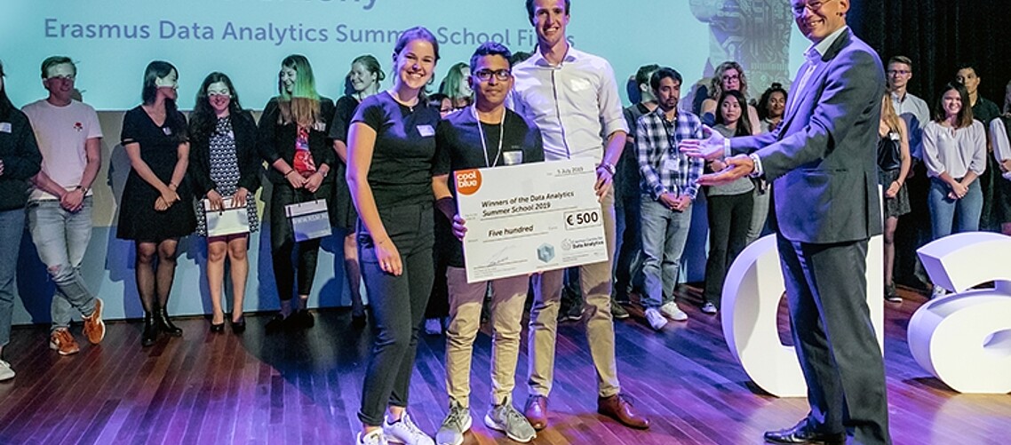Winners of the Data Analytics Summer School 2019