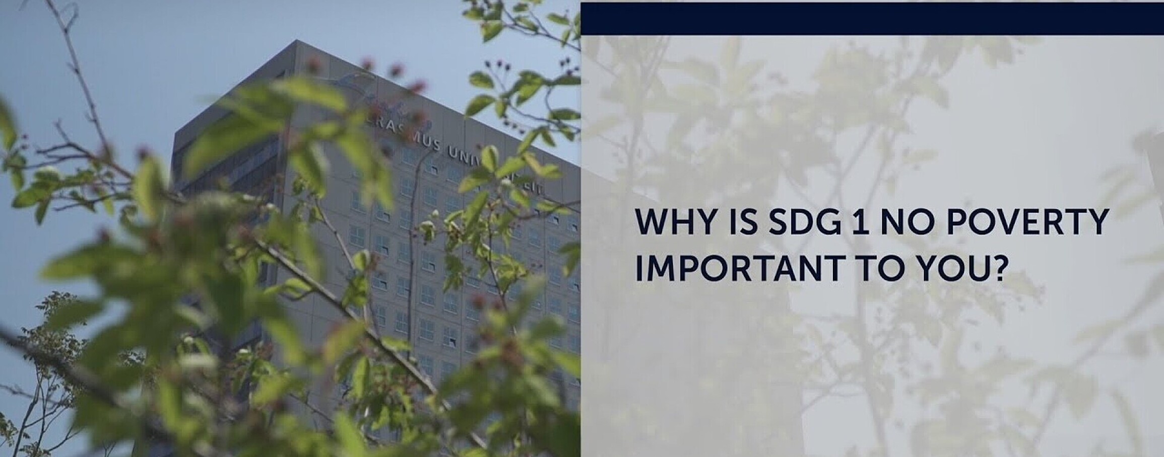 Why is SDG 1 important to you?  
