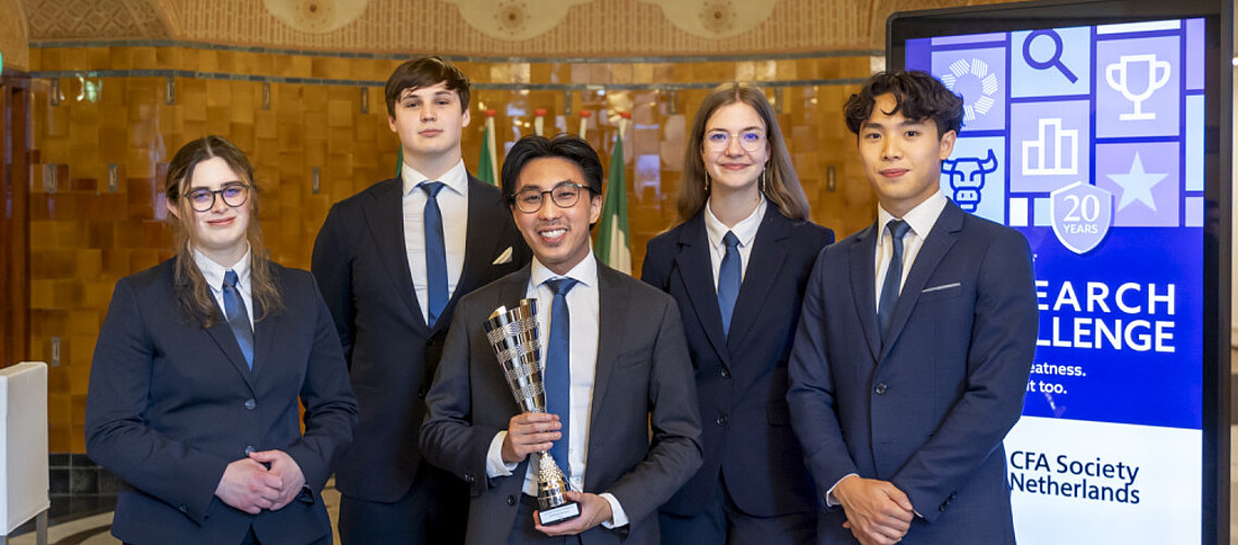 From left to right: Caterina Chellini, Boris Petrasovic, Bruce Hooikaas, Beatrice Skietryte, Wei Chen Chang