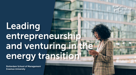 Leading entrepreneurship and venturing in the energy transition