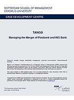 TANGO: Managing the Merger of Postbank and ING Bank cover