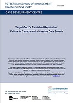 Target Corp's Tarnished Reputation: Failure in Canada and a Massive Data Breach cover