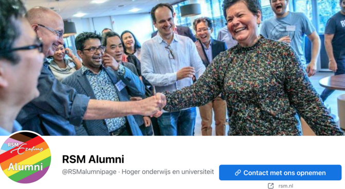 Facebook Alumni page