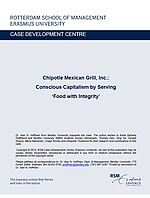 Chipotle Mexican Grill, Inc.: Conscious Capitalism by Serving 'Food with Integrity' cover