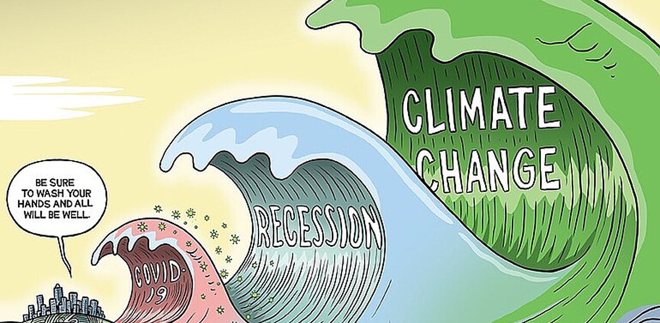 Climate change zunami.