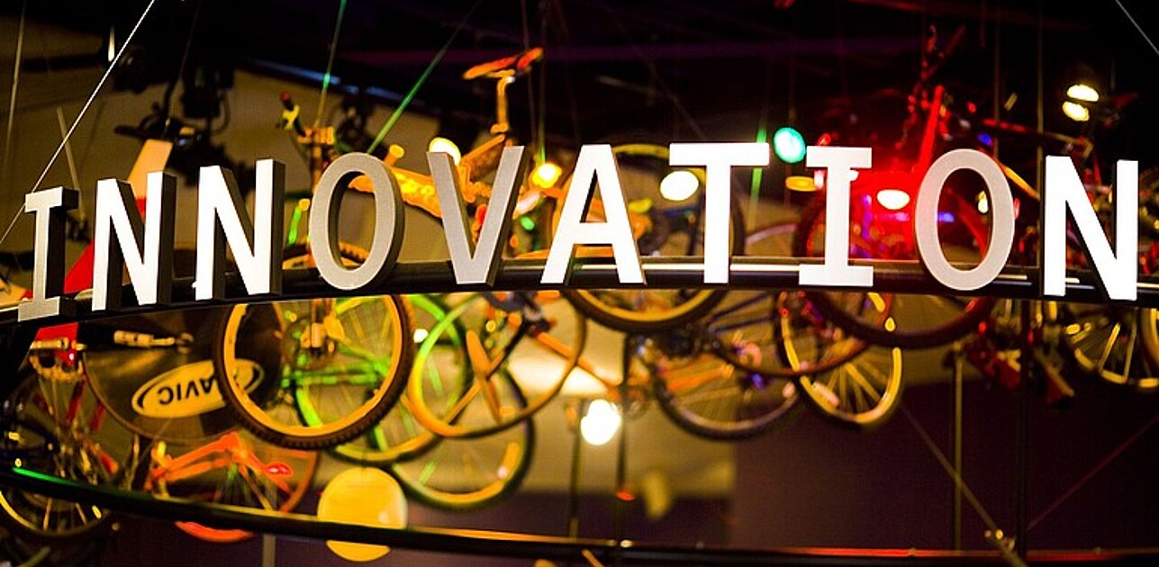 LED sign of innovation