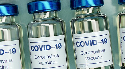 vials of covid vaccines