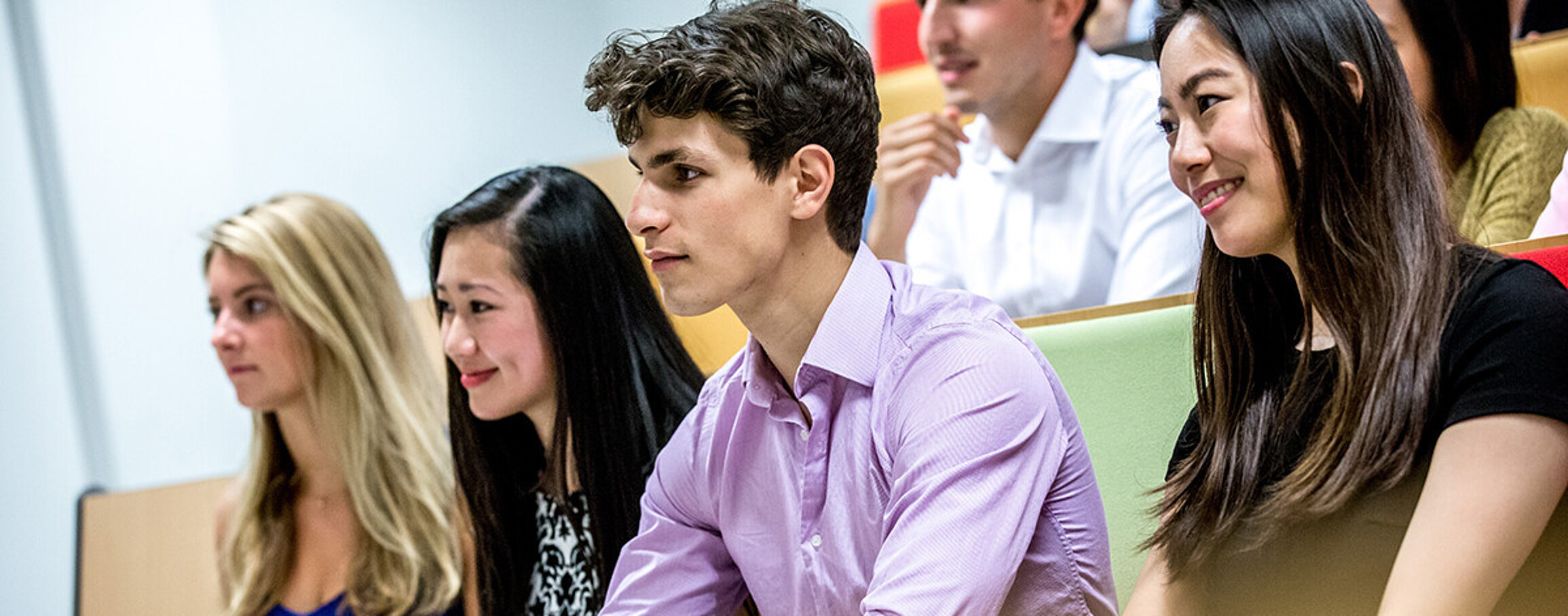 Student in a lecture