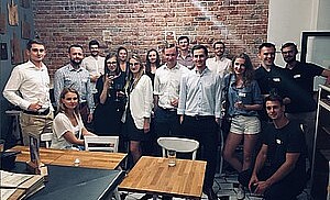 RSM Poland alumni chapter at their first alumni event, 2019 