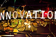 LED sign of innovation