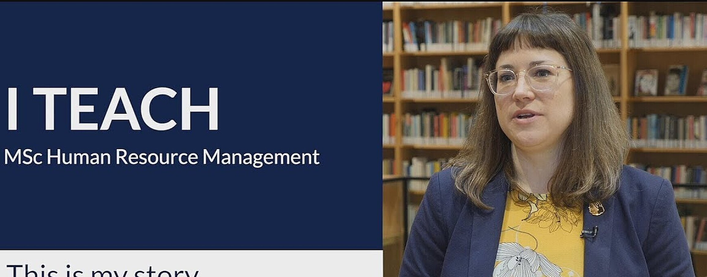 I TEACH MSc Human Resource Management