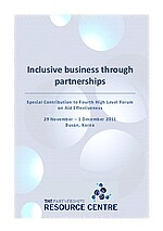 Inclusive business through partnerships cover