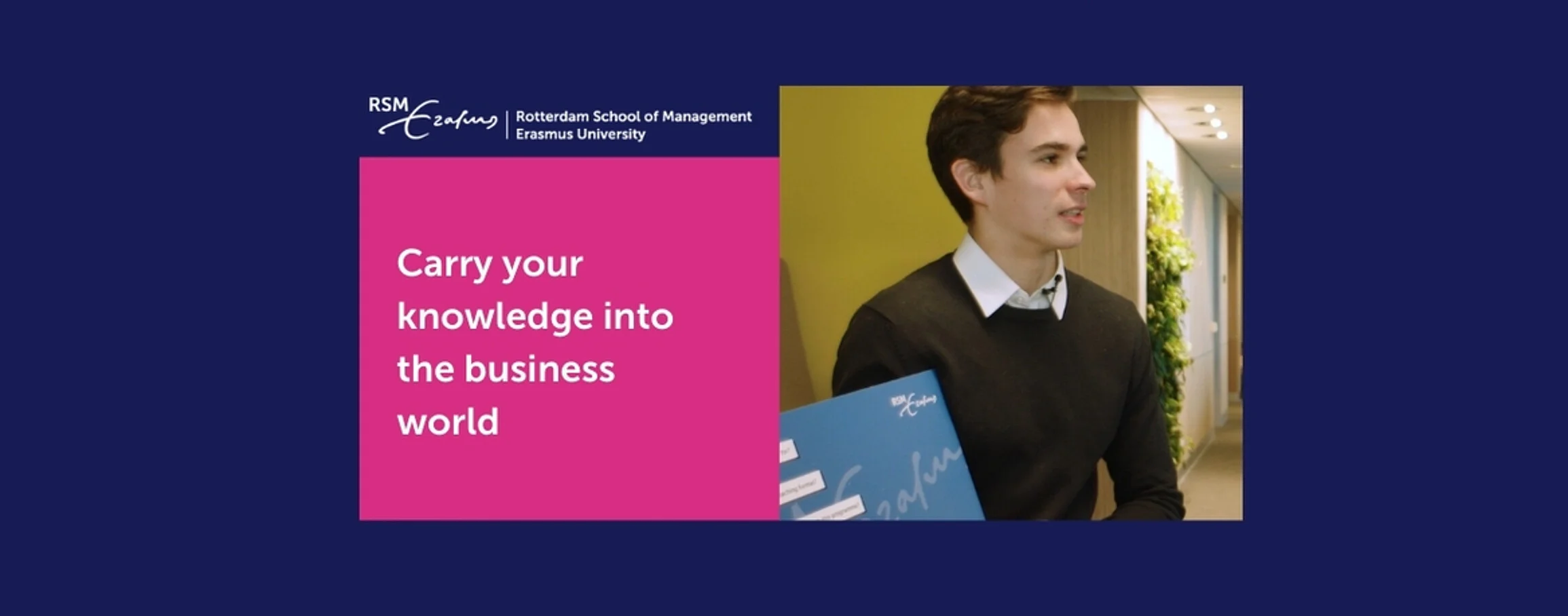 Business student from RSM