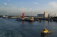 The port of Rotterdam