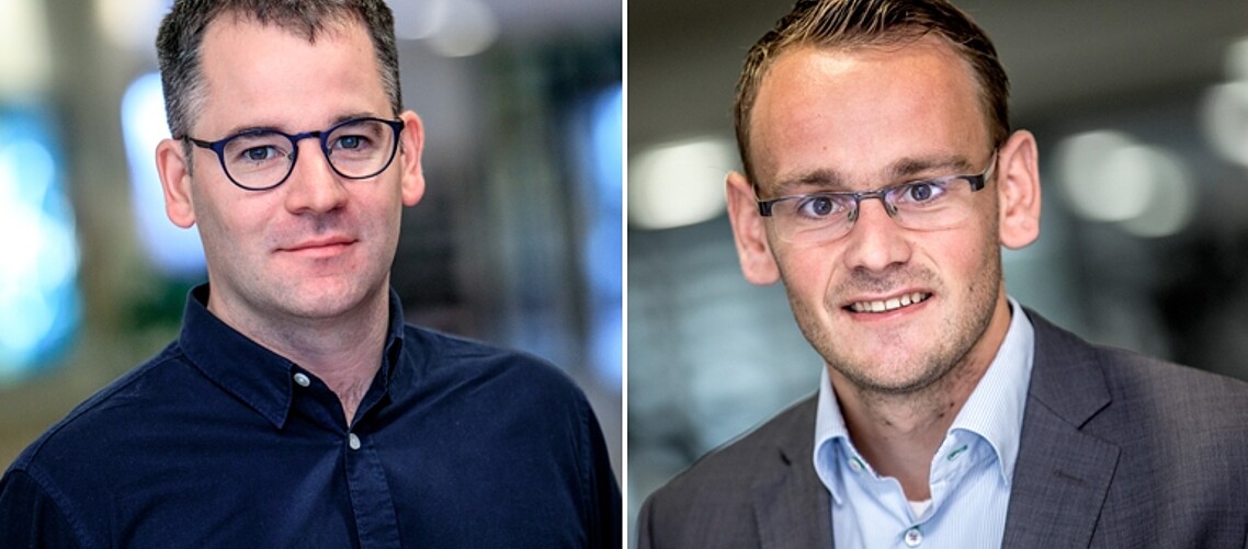 Thomas Lambert and Pieter van den Berg  - Veni award winners 2019