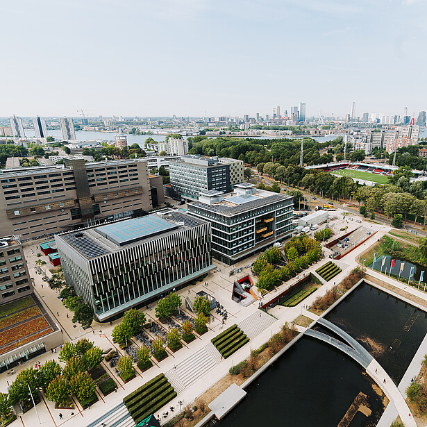 Erasmus University Rotterdam’s Woudestein Campus