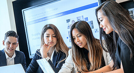 Students in MSc Supply Chain Management