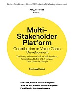 Multi-Stakeholder Platform Contribution to Value Chain Development cover