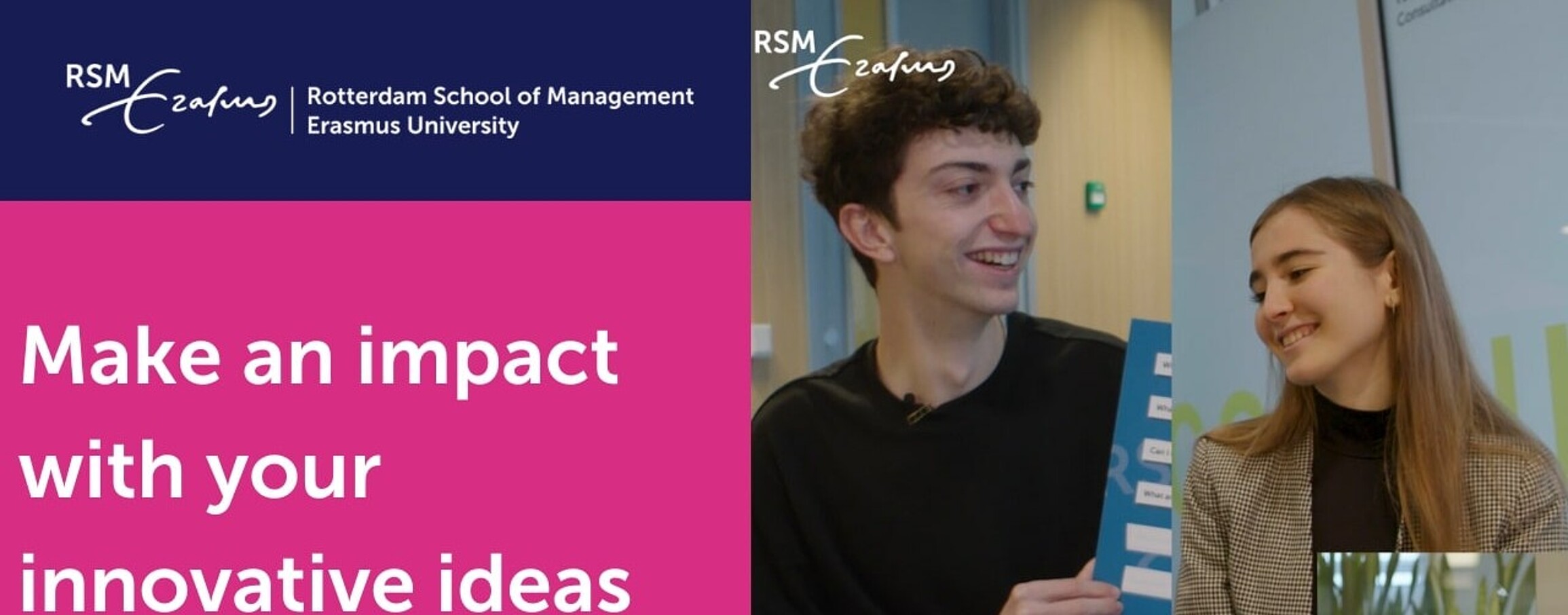 thumbnail for HRM promotion video with students and academic director