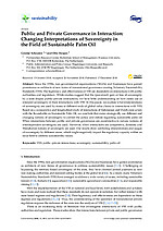 Public and private governance in interaction: Changing interpretations of sovereignty in the field of Sustainable Palm Oil cover