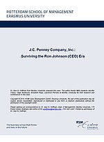 J.C. Penney Company, Inc.: Surviving the Ron Johnson (CEO) Era cover