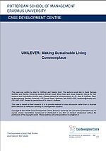 Unilever: Making Sustainable Living Commonplace cover