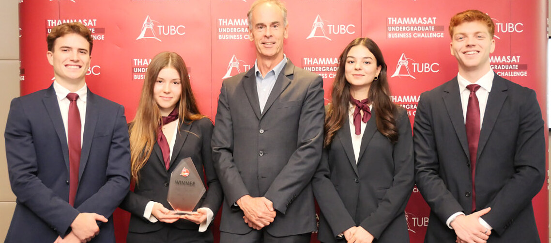 RSM STAR Case Club winners of Thammasat Undergraduate Business Challenge  2025