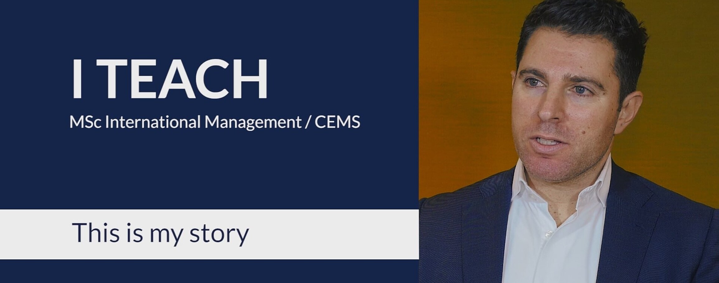 Dr Meir Shemla on teaching the CEMS / International Management master
